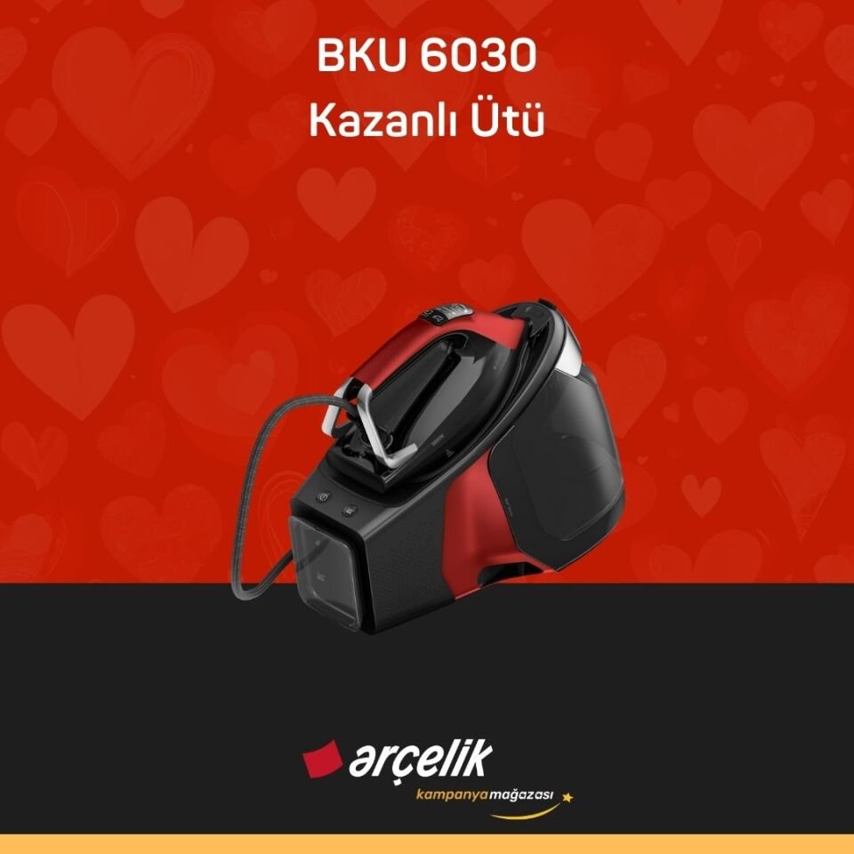 ARÇELİK Aria™ Master BKU 6030 Kazanlı Ütü