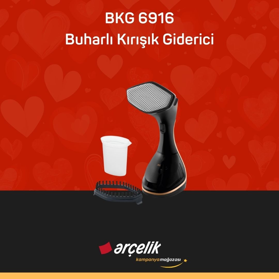 ARÇELİK BKG 6916 Buharlı Kırışık Giderici