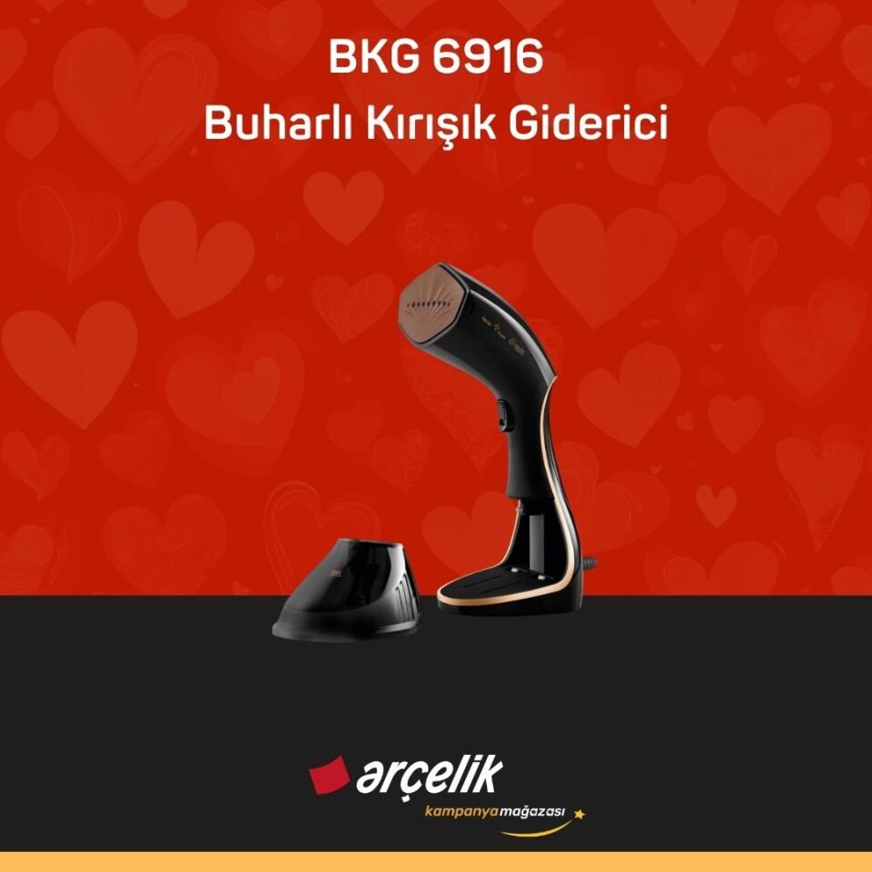 ARÇELİK BKG 6916 Buharlı Kırışık Giderici