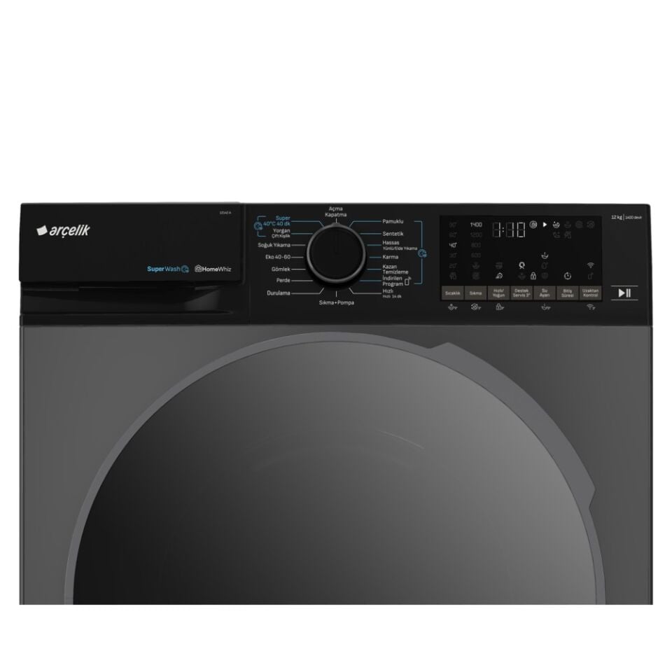 ARÇELİK 12142 A 12 Kg Çamaşır Makinesi