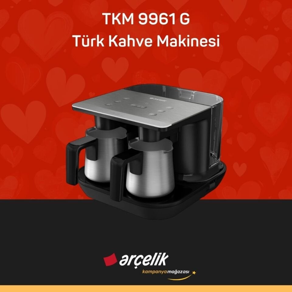 ARÇELİK TKM 9961 G Türk Kahve Makinesi