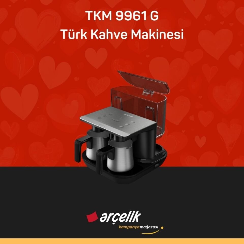ARÇELİK TKM 9961 G Türk Kahve Makinesi