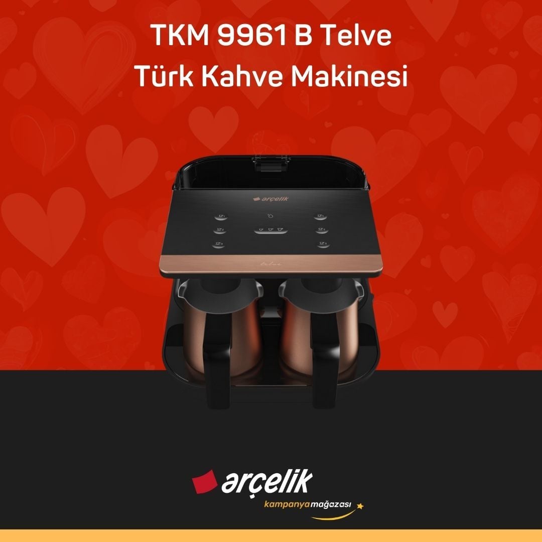 ARÇELİK TKM 9961 B Telve Türk Kahve Makinesi