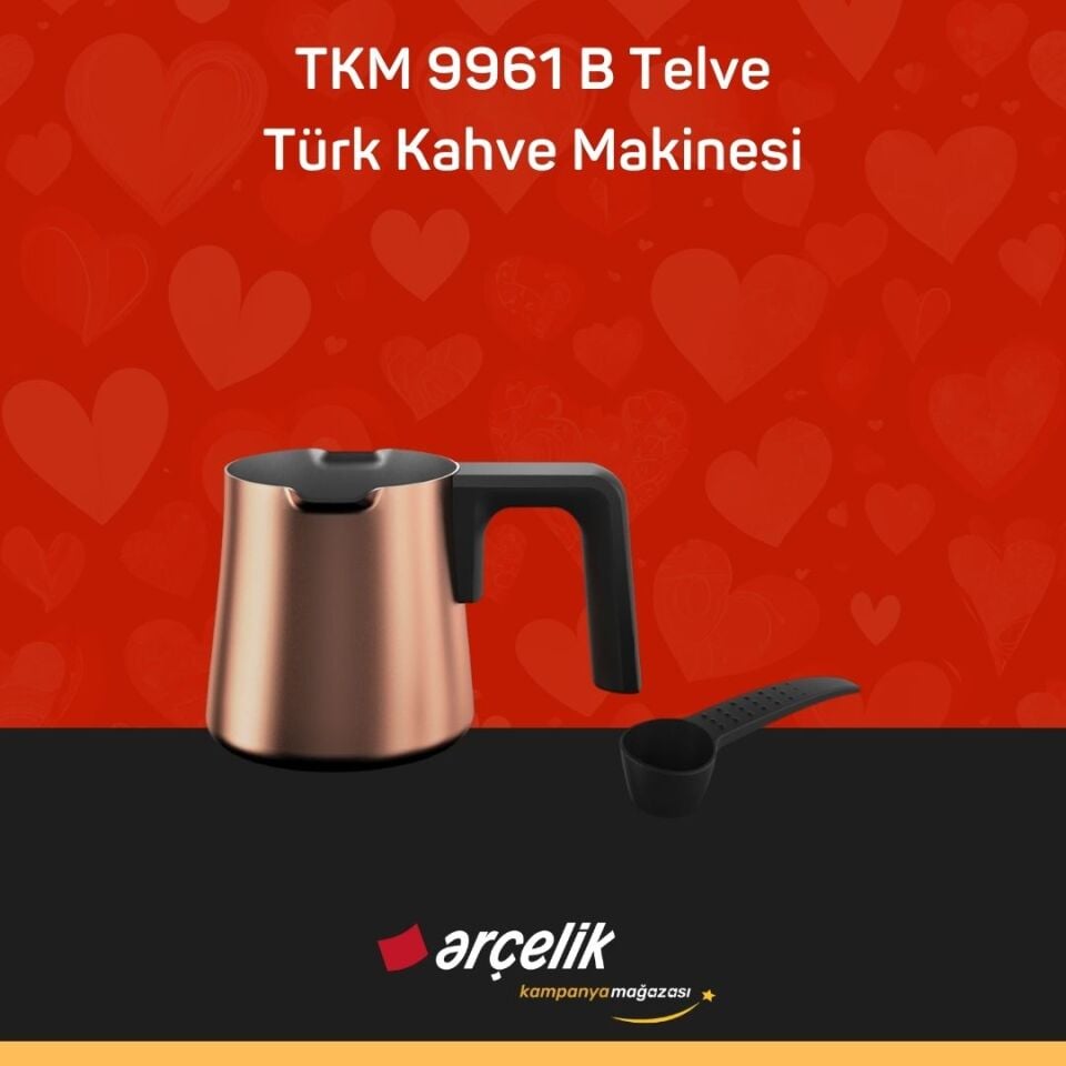 ARÇELİK TKM 9961 B Telve Türk Kahve Makinesi