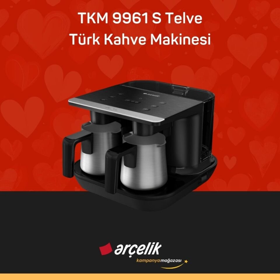 ARÇELİK TKM 9961 S Telve Türk Kahve Makinesi