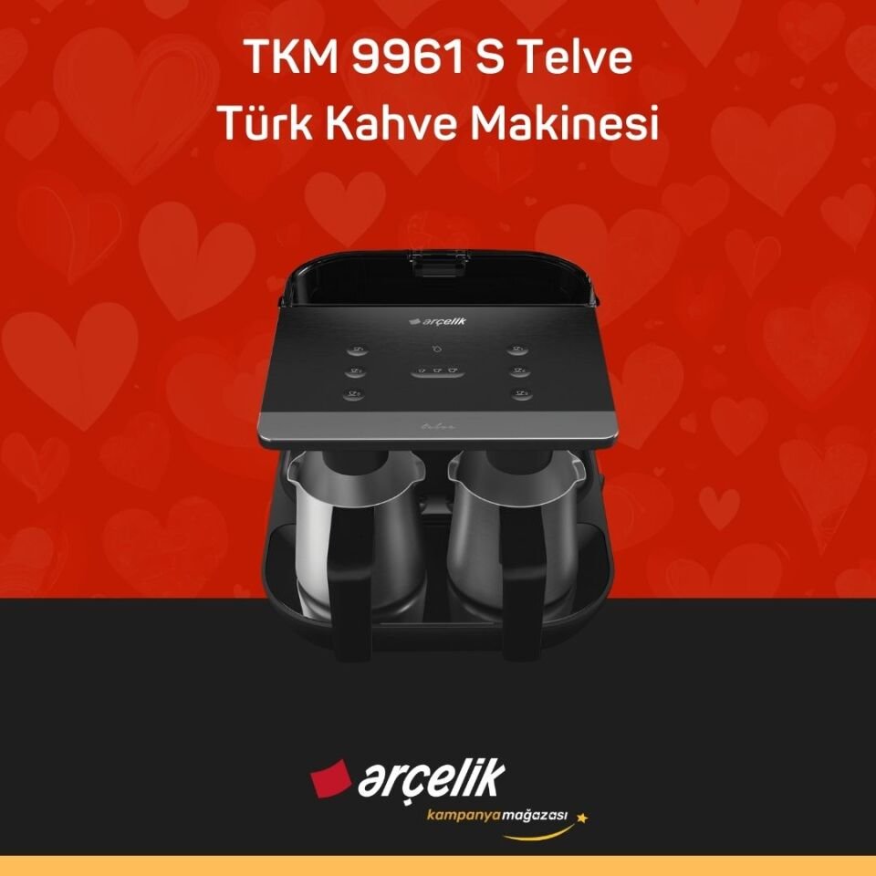 ARÇELİK TKM 9961 S Telve Türk Kahve Makinesi