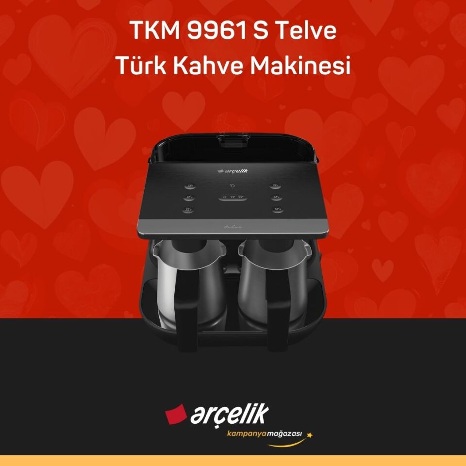 ARÇELİK TKM 9961 S Telve Türk Kahve Makinesi
