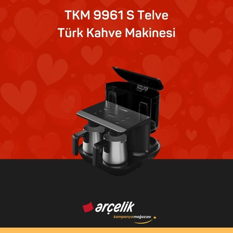 ARÇELİK TKM 9961 S Telve Türk Kahve Makinesi