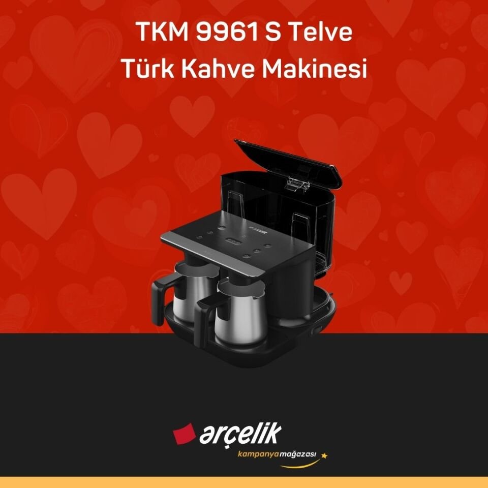 ARÇELİK TKM 9961 S Telve Türk Kahve Makinesi