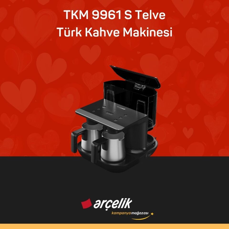 ARÇELİK TKM 9961 S Telve Türk Kahve Makinesi