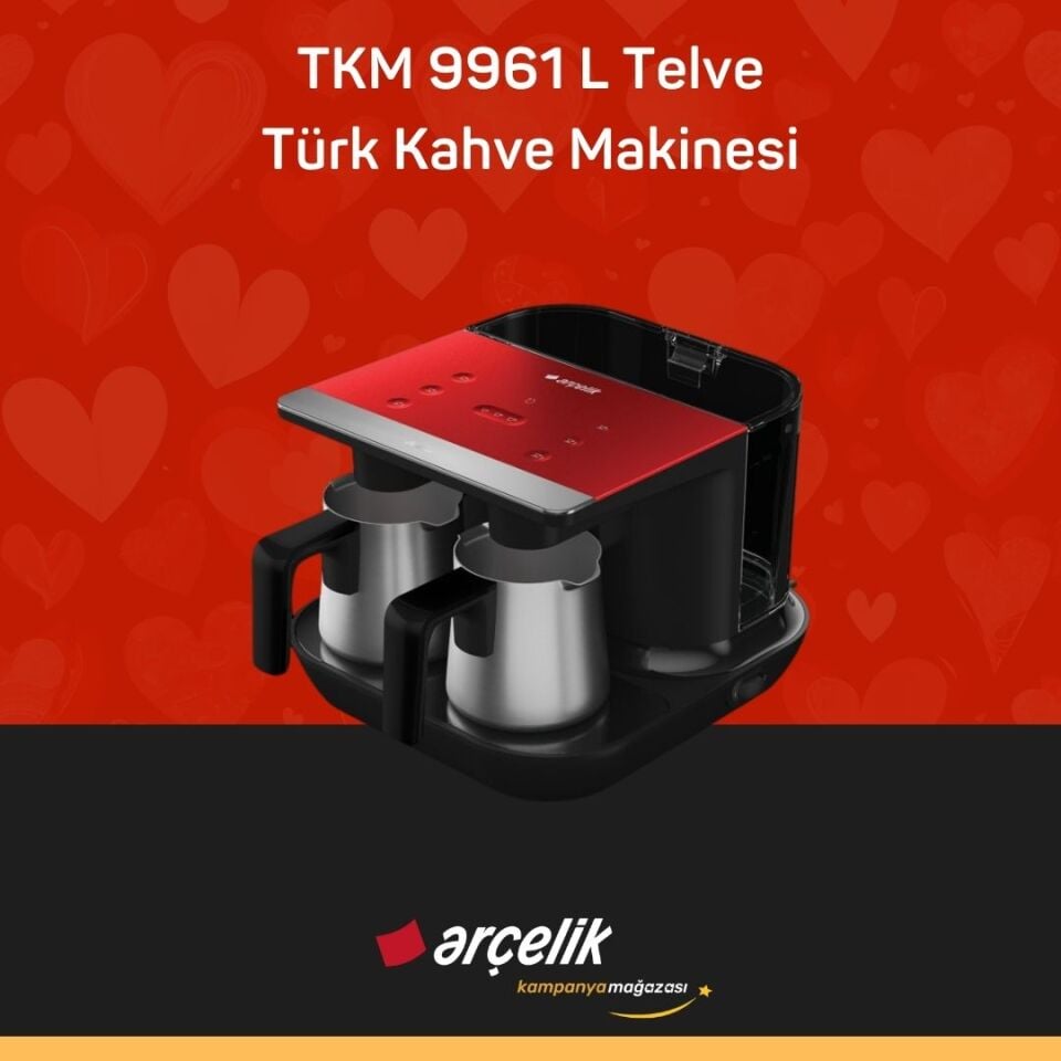 ARÇELİK TKM 9961 L Telve Türk Kahve Makinesi