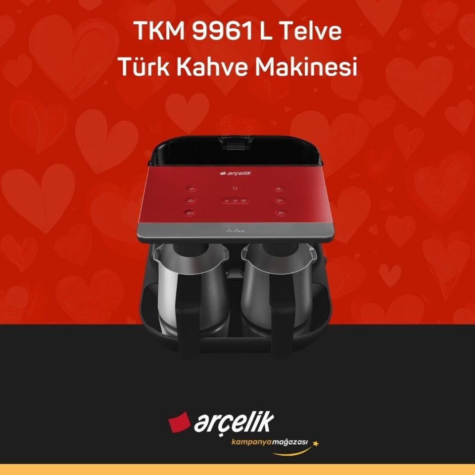 ARÇELİK TKM 9961 L Telve Türk Kahve Makinesi