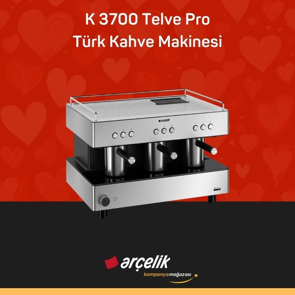 ARÇELİK K 3700 Telve Pro Türk Kahve Makinesi