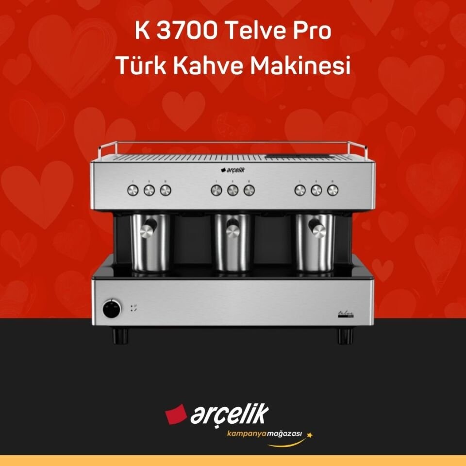 ARÇELİK K 3700 Telve Pro Türk Kahve Makinesi