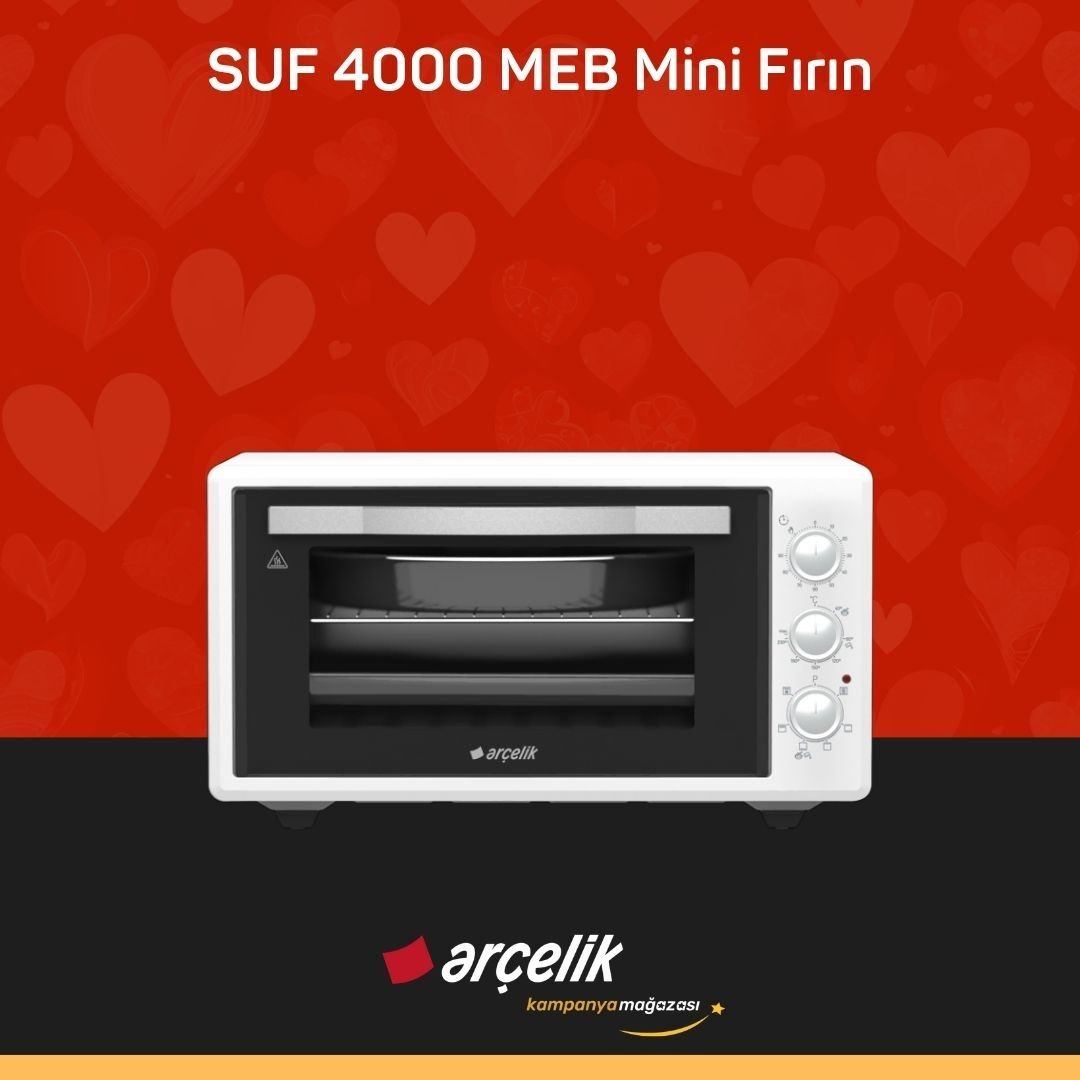ARÇELİK SUF 4000 MEB Mini Fırın