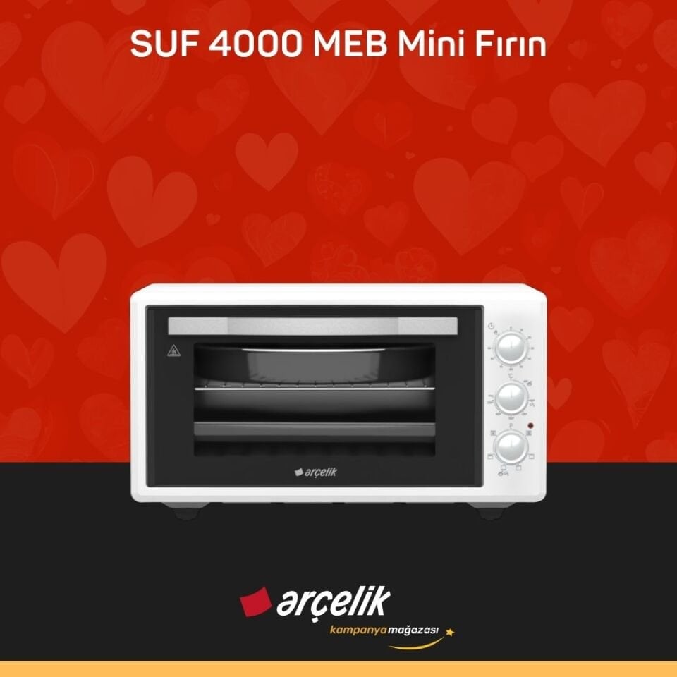 ARÇELİK SUF 4000 MEB Mini Fırın
