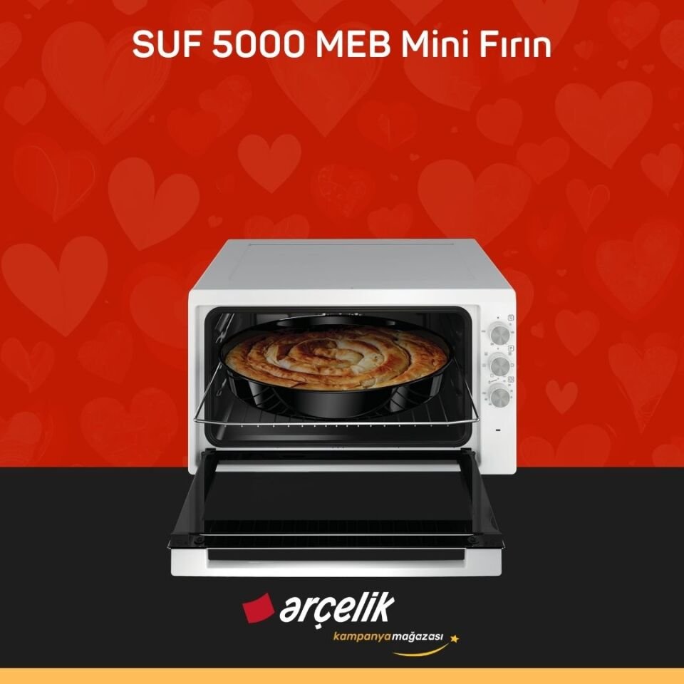 ARÇELİK SUF 5000 MEB Mini Fırın