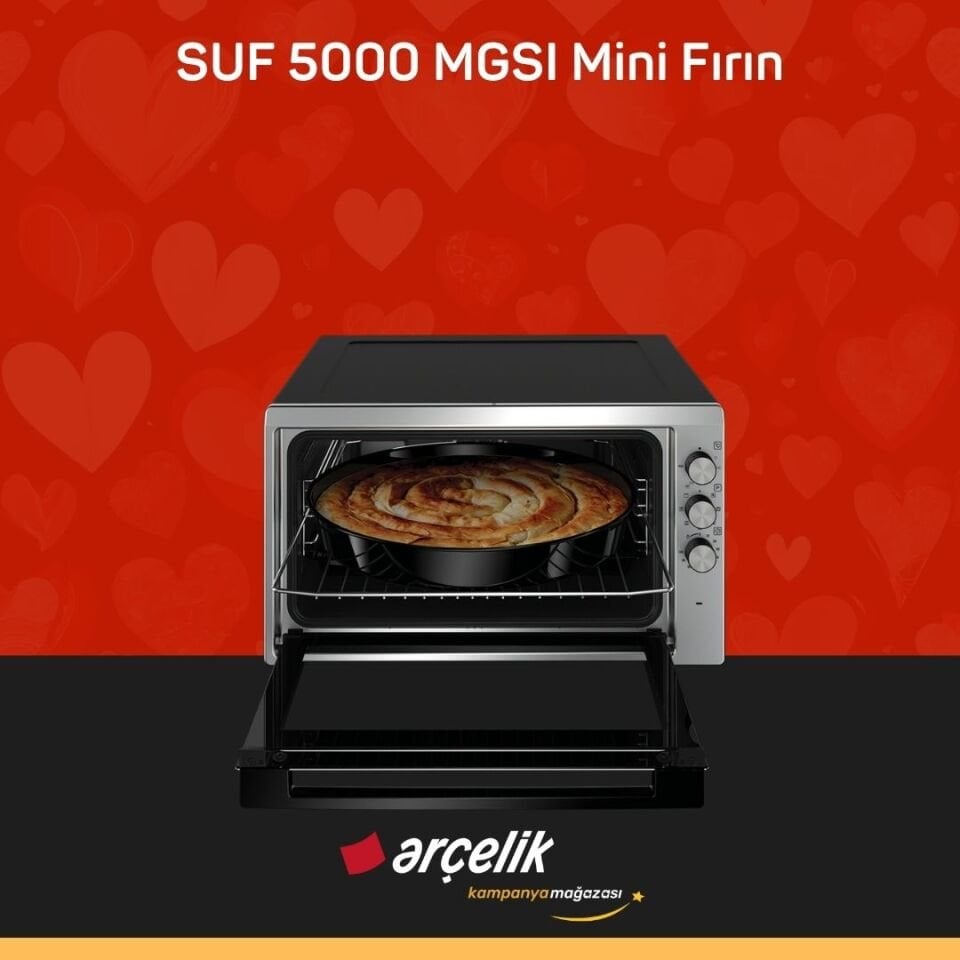 ARÇELİK SUF 5000 MGSI Mini Fırın