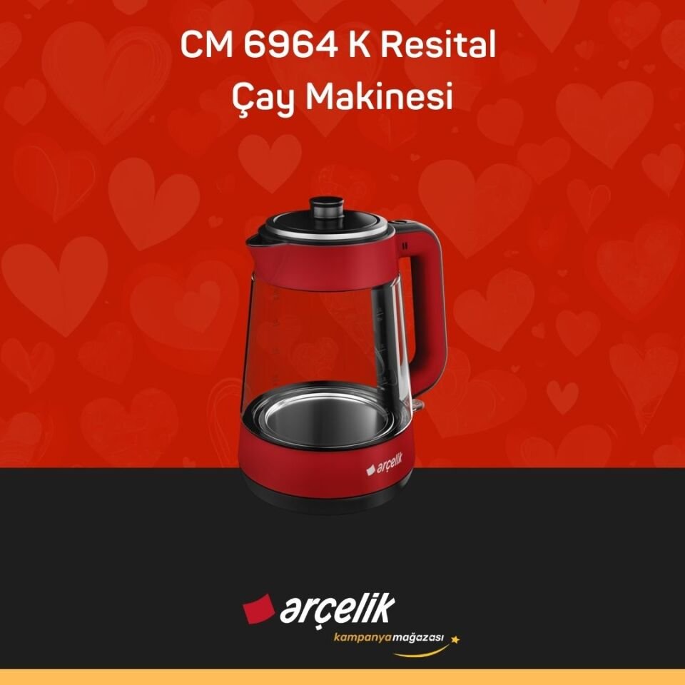 ARÇELİK CM 6964 K Resital Çay Makinesi