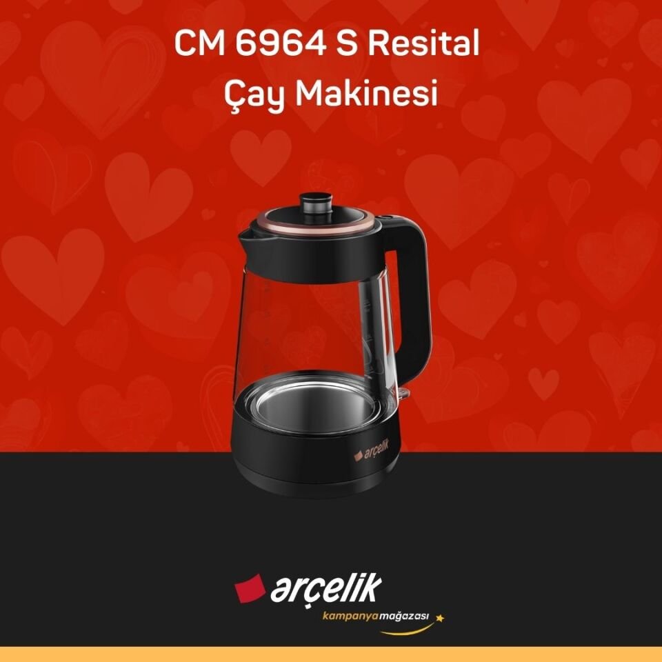 ARÇELİK CM 6964 S Resital Çay Makinesi