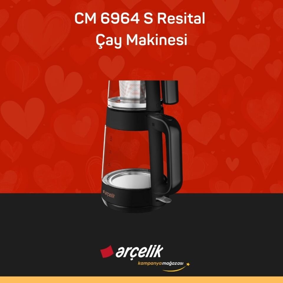 ARÇELİK CM 6964 S Resital Çay Makinesi