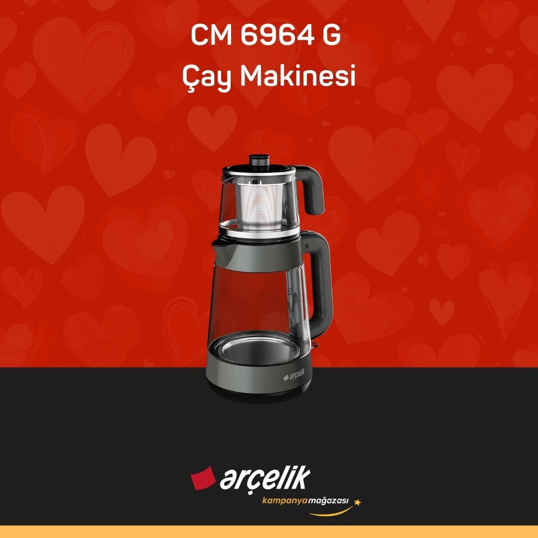 ARÇELİK CM 6964 G Çay Makinesi