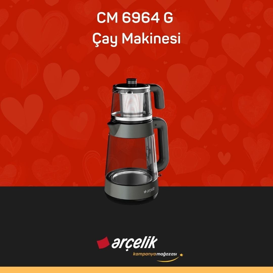 ARÇELİK CM 6964 G Çay Makinesi