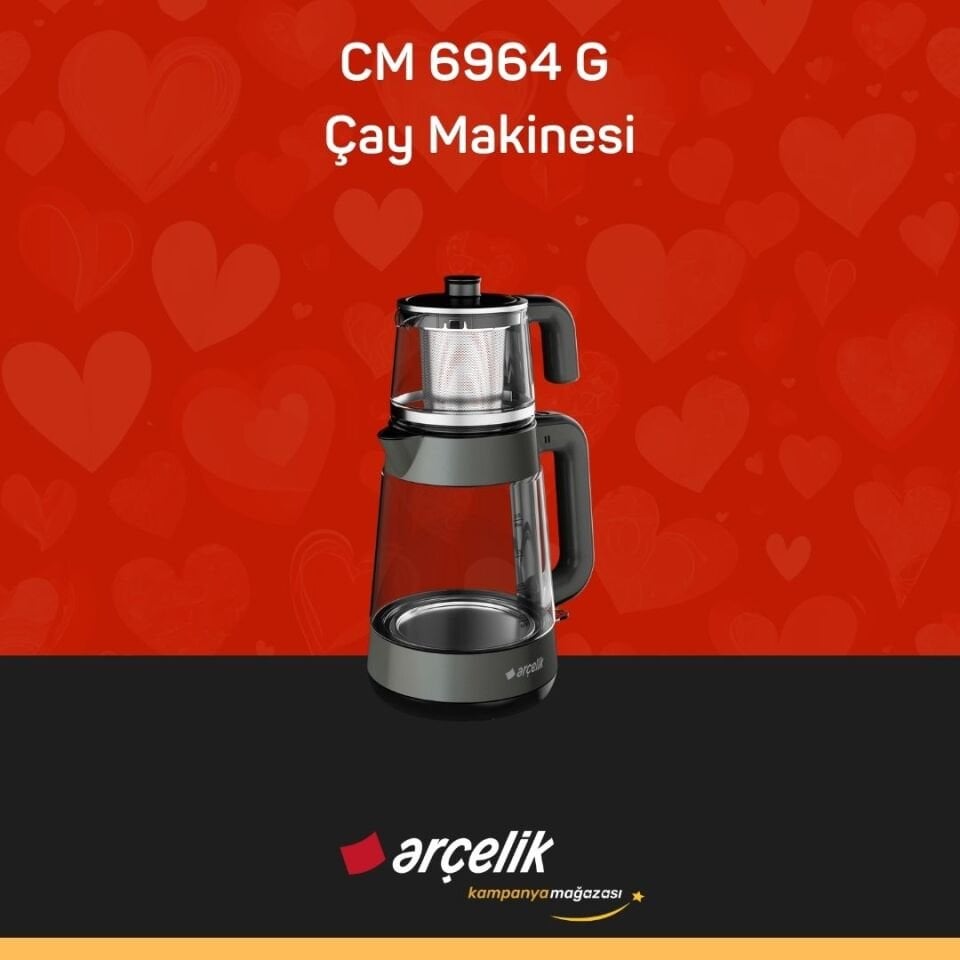 ARÇELİK CM 6964 G Çay Makinesi