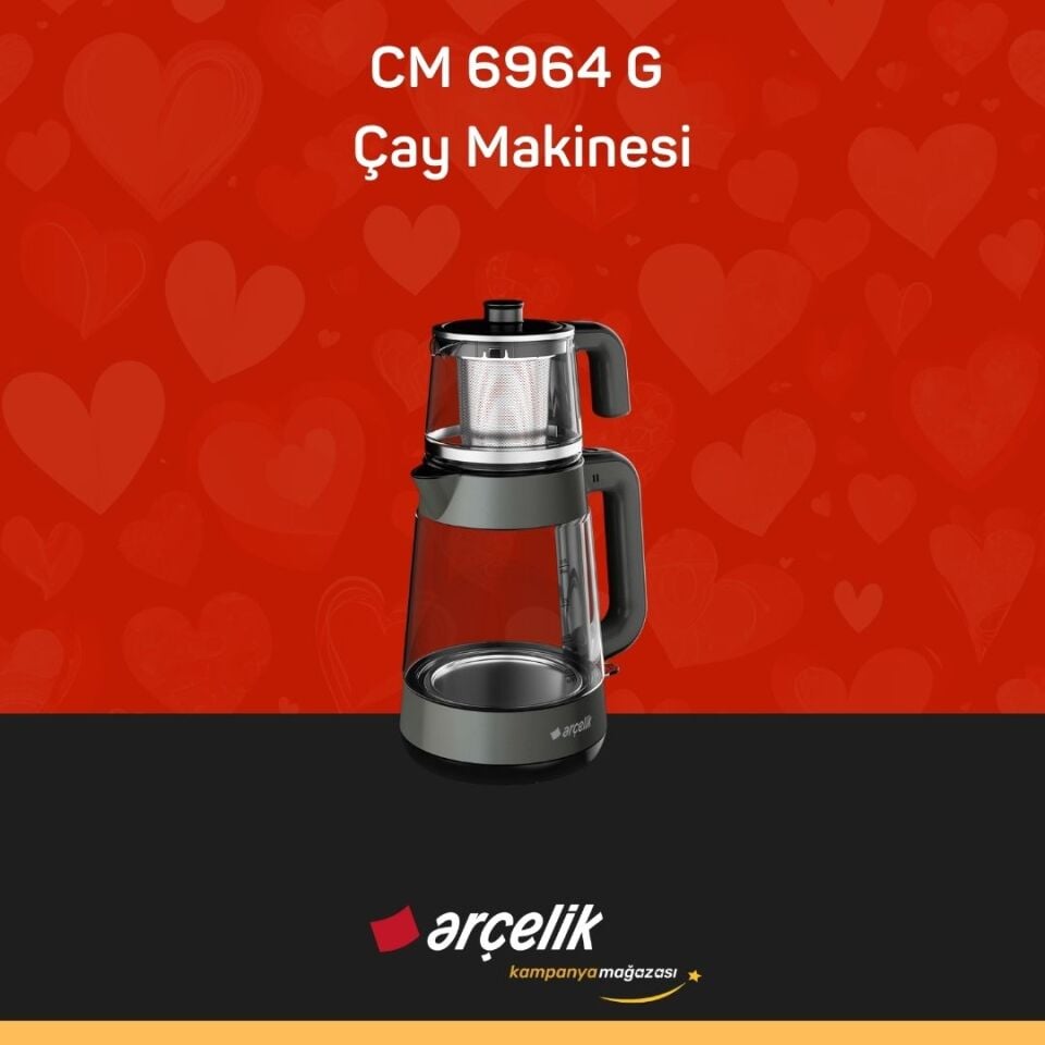 ARÇELİK CM 6964 G Çay Makinesi