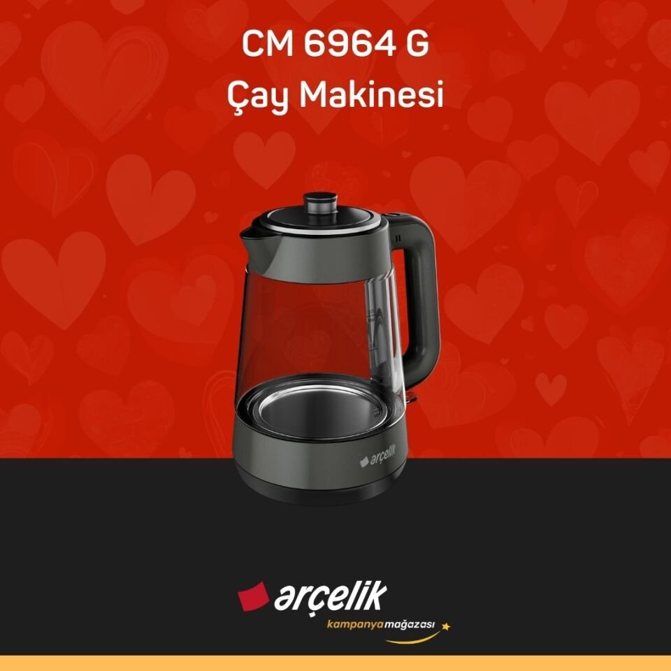 ARÇELİK CM 6964 G Çay Makinesi