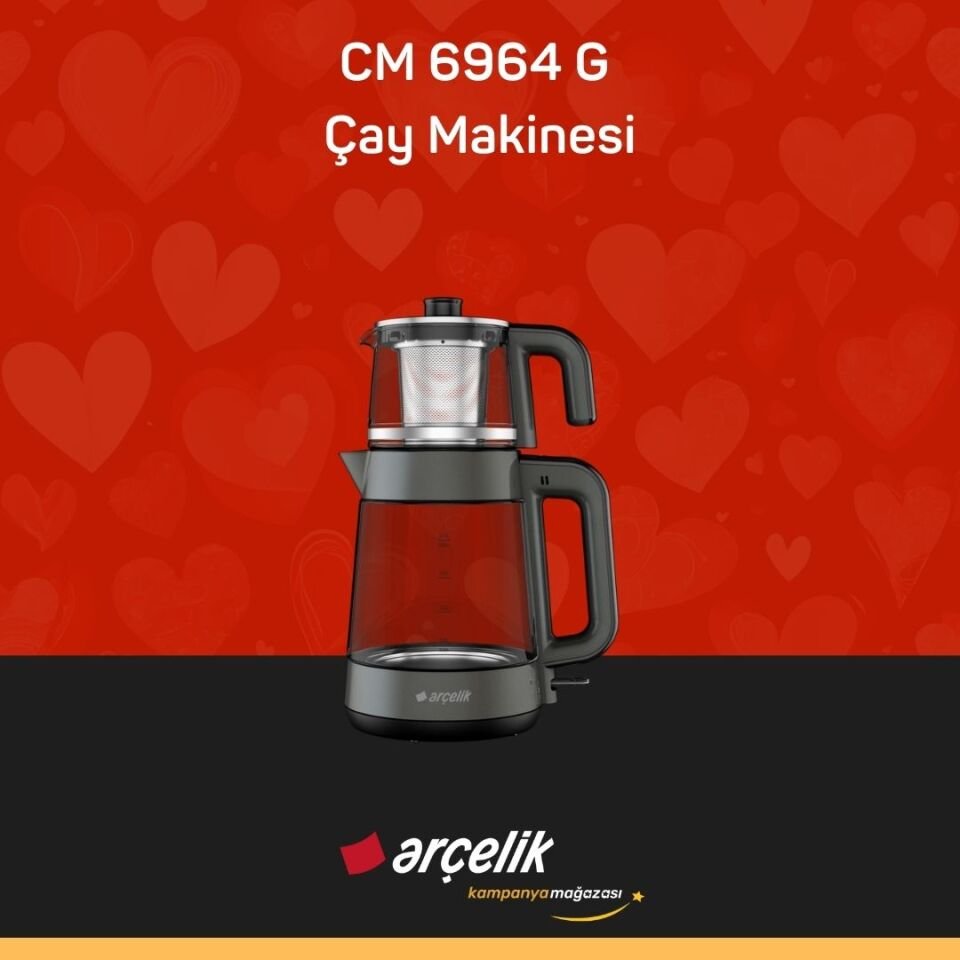 ARÇELİK CM 6964 G Çay Makinesi