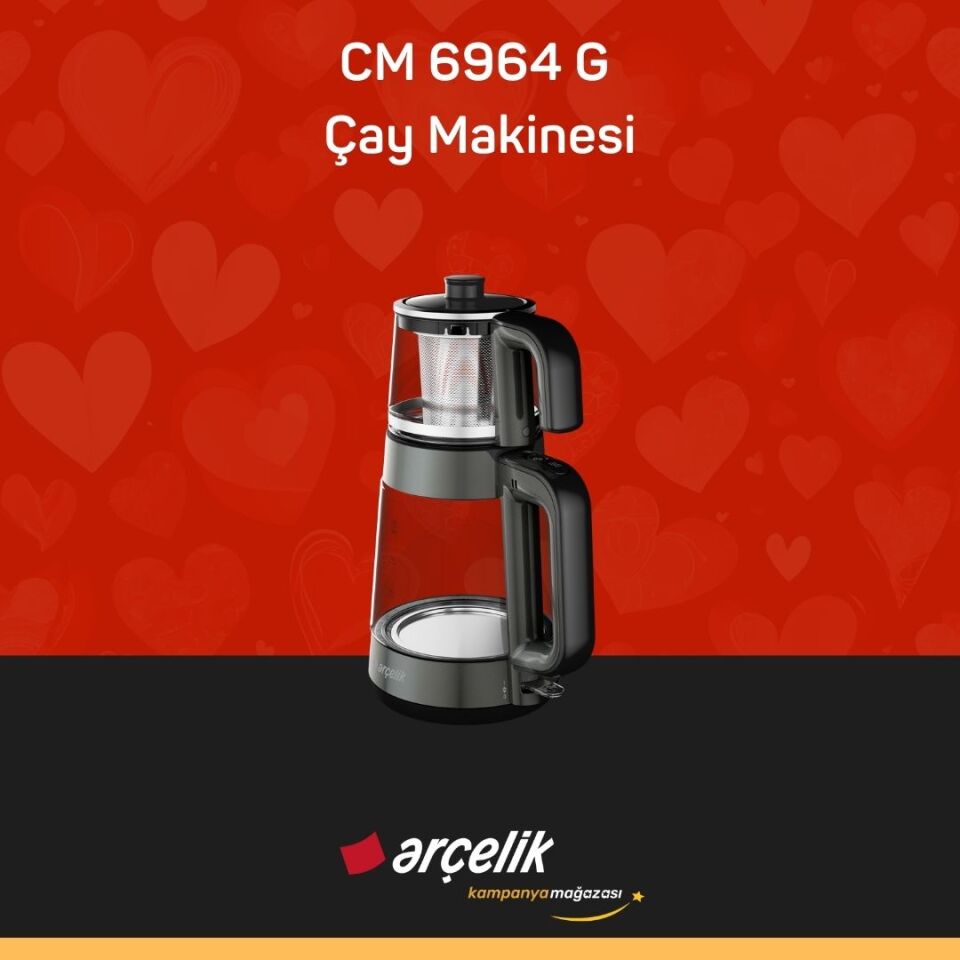 ARÇELİK CM 6964 G Çay Makinesi