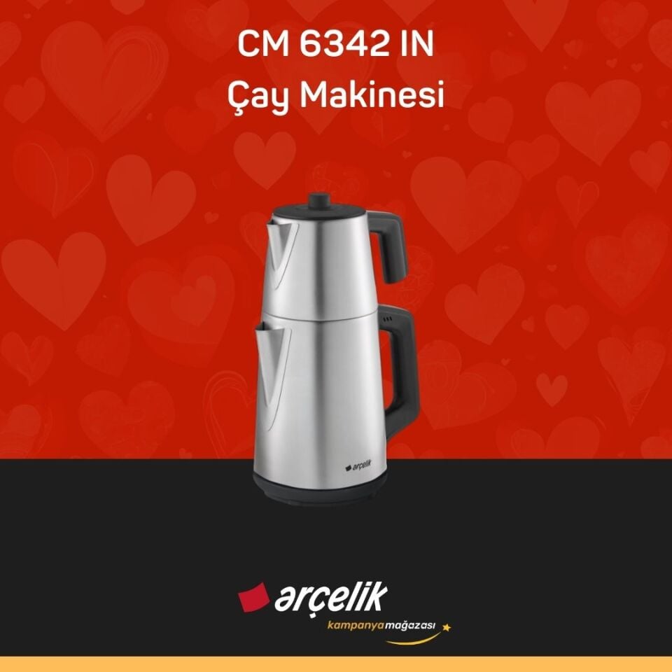 ARÇELİK CM 6342 IN Çay Makinesi