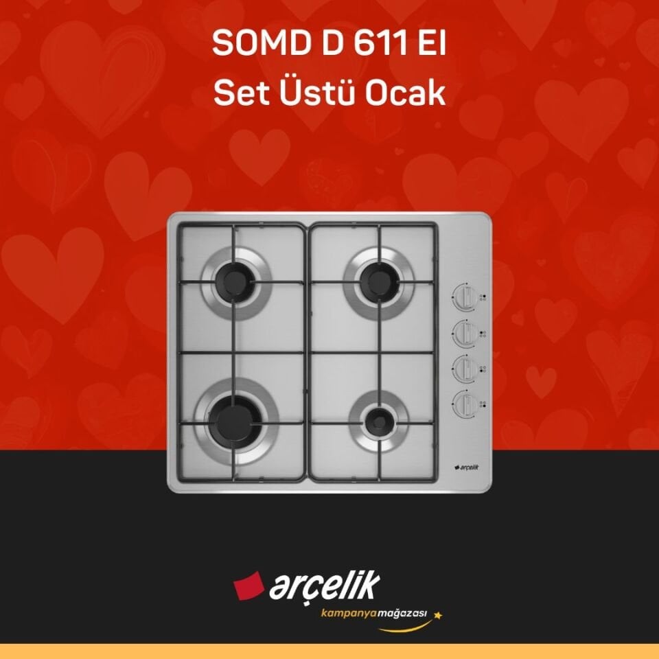 ARÇELİK SOMD D 611EI Set Üstü Ocak