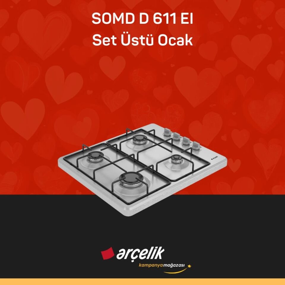 ARÇELİK SOMD D 611EI Set Üstü Ocak