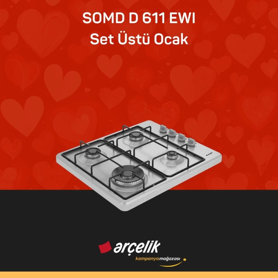 ARÇELİK SOMD D 611EWI Set Üstü Ocak