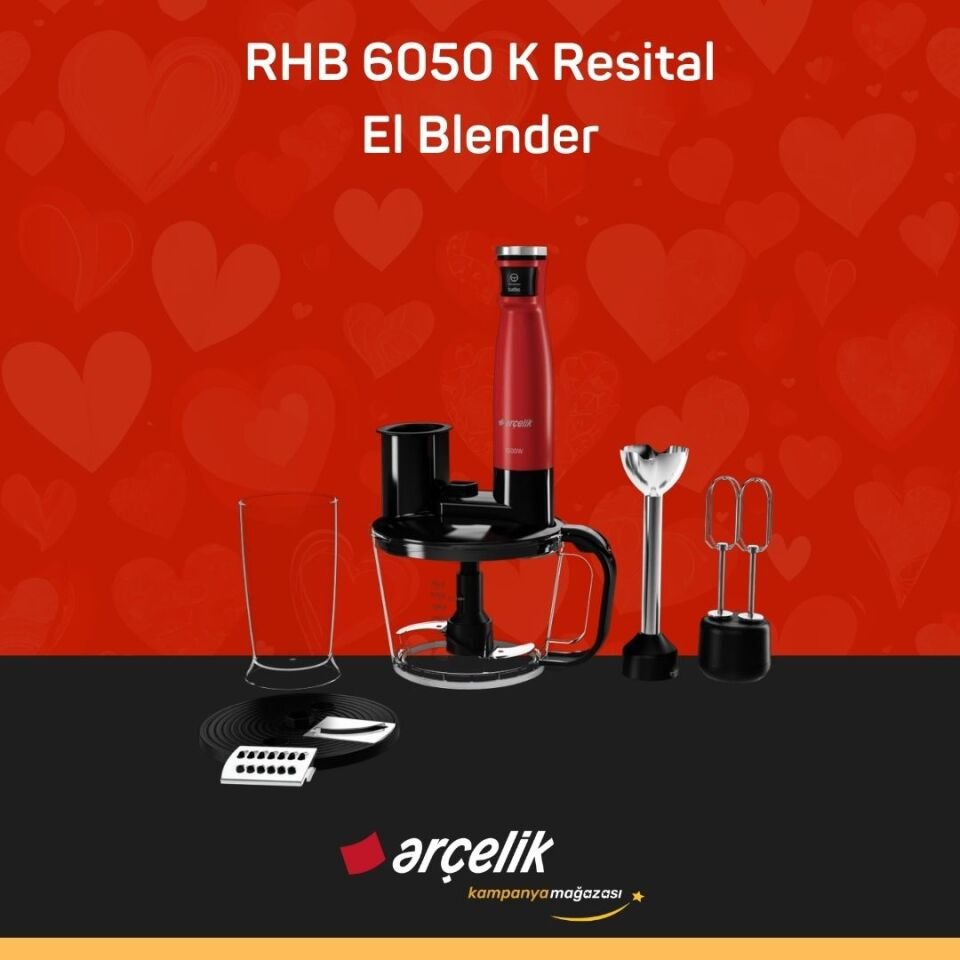ARÇELİK RHB 6050 K Resital El Blender