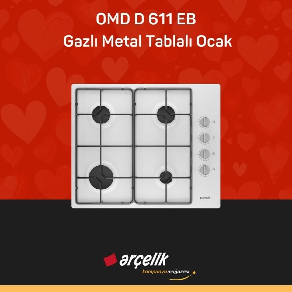 ARÇELİK YENİ EKONOMİK BEYAZ SET ( ADE 605-3 B - AFM 130 B - OMD D 611 EB )