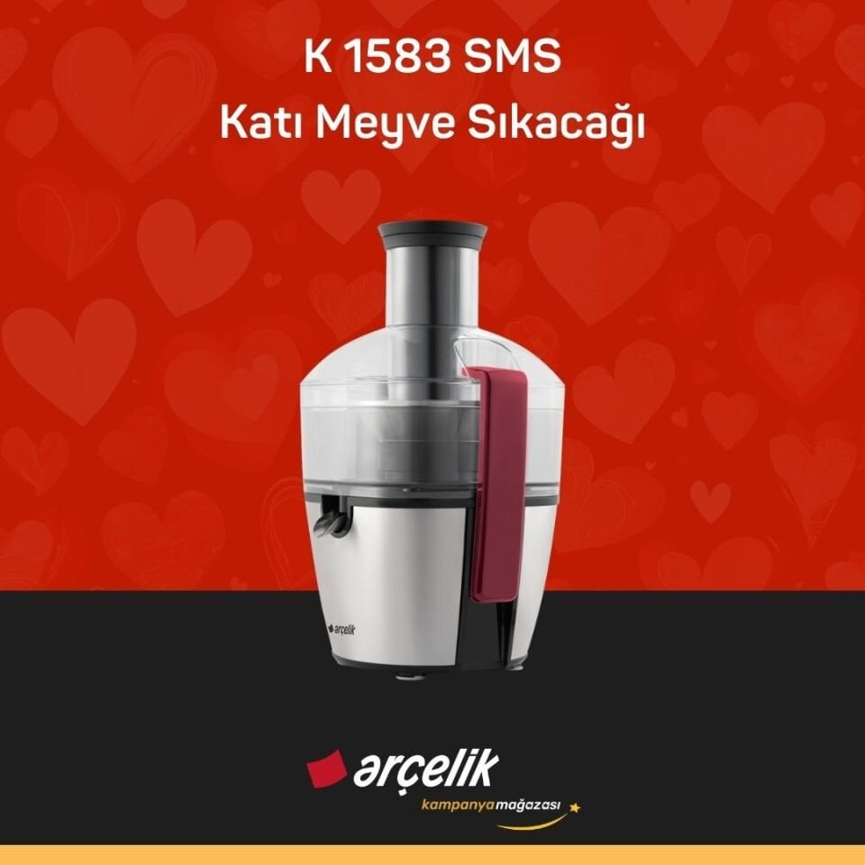 ARÇELİK K 1583 SMS Katı Meyve Sıkacağı