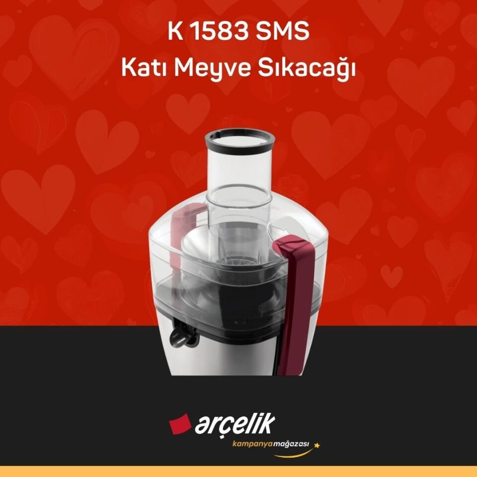ARÇELİK K 1583 SMS Katı Meyve Sıkacağı