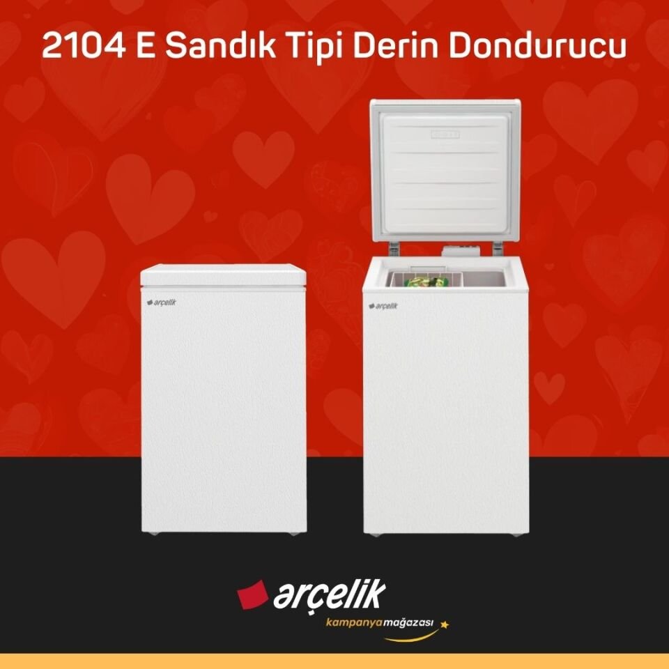 ARÇELİK 2104 E Sandık Tipi Derin Dondurucu