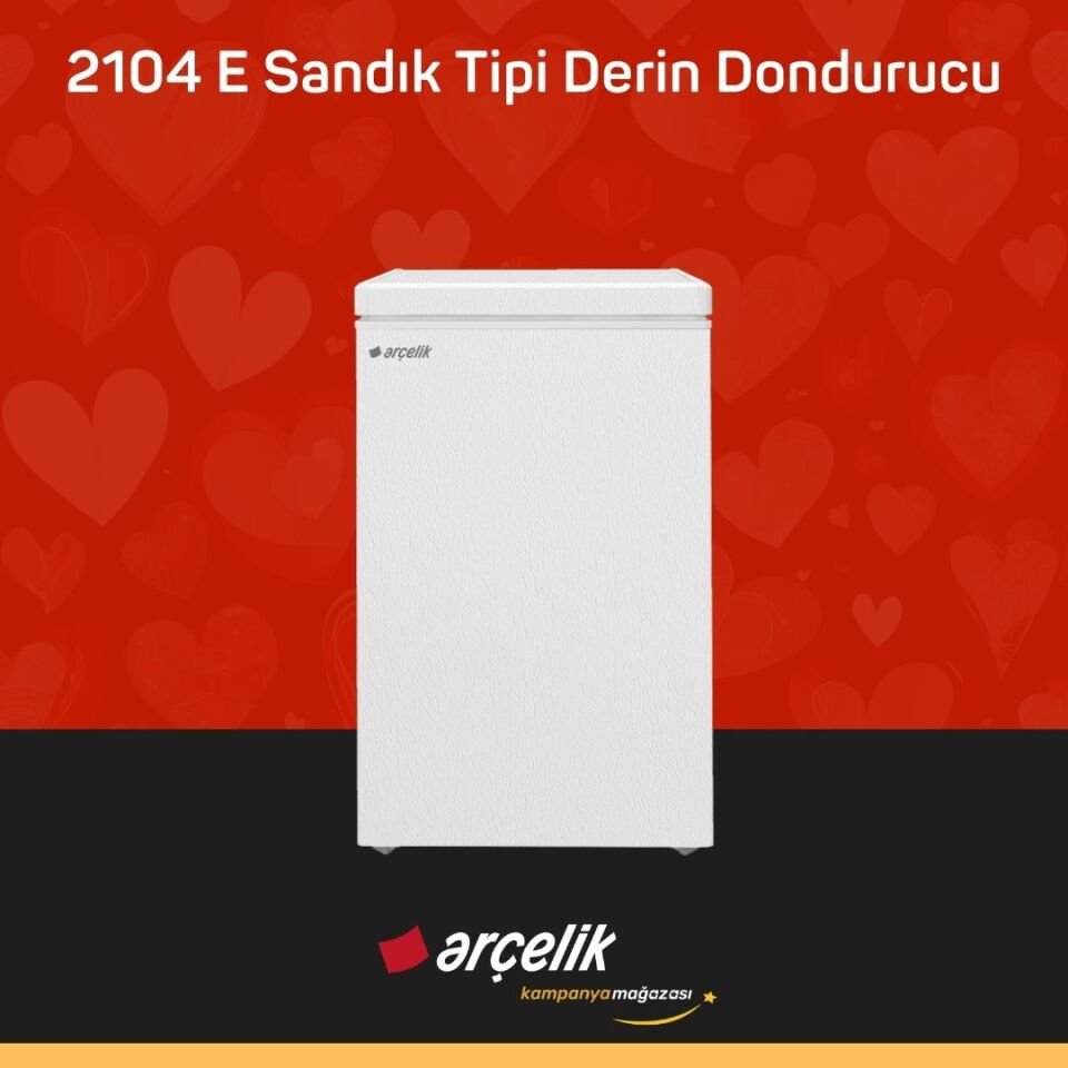 ARÇELİK 2104 E Sandık Tipi Derin Dondurucu