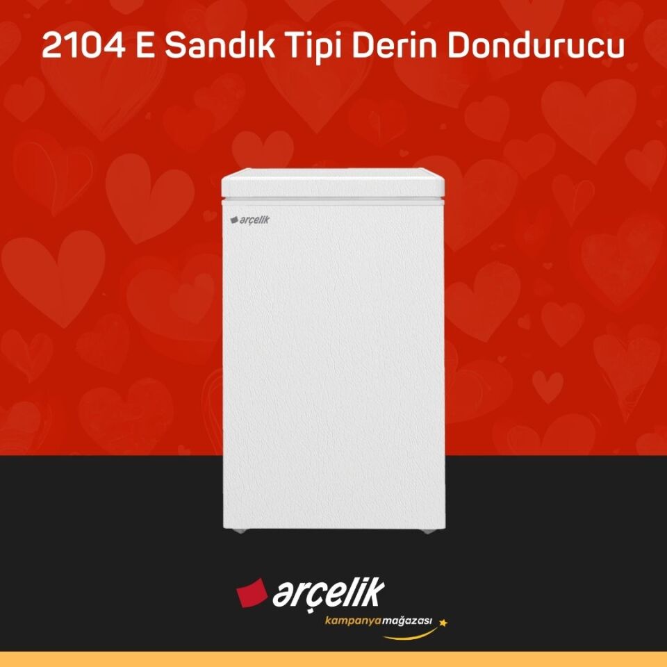 ARÇELİK 2104 E Sandık Tipi Derin Dondurucu