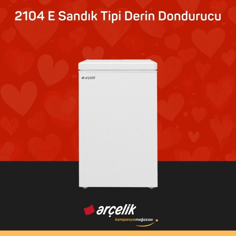 ARÇELİK 2104 E Sandık Tipi Derin Dondurucu