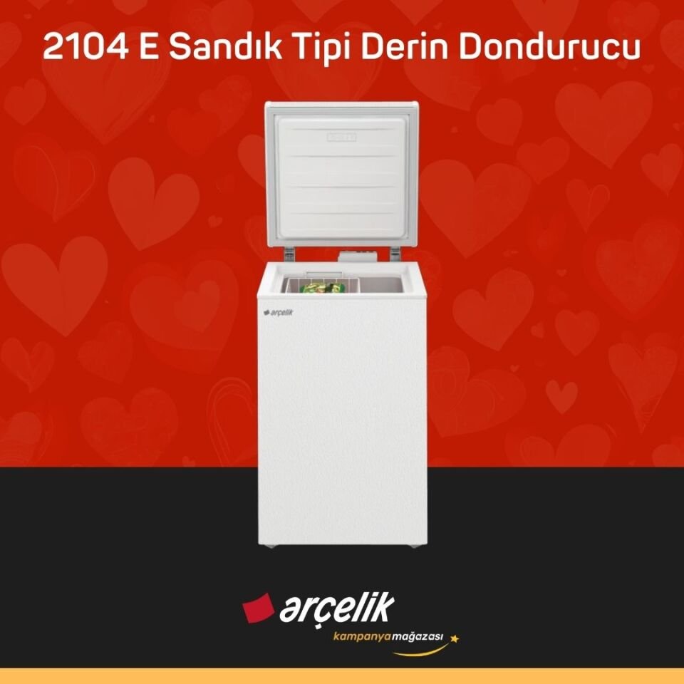 ARÇELİK 2104 E Sandık Tipi Derin Dondurucu