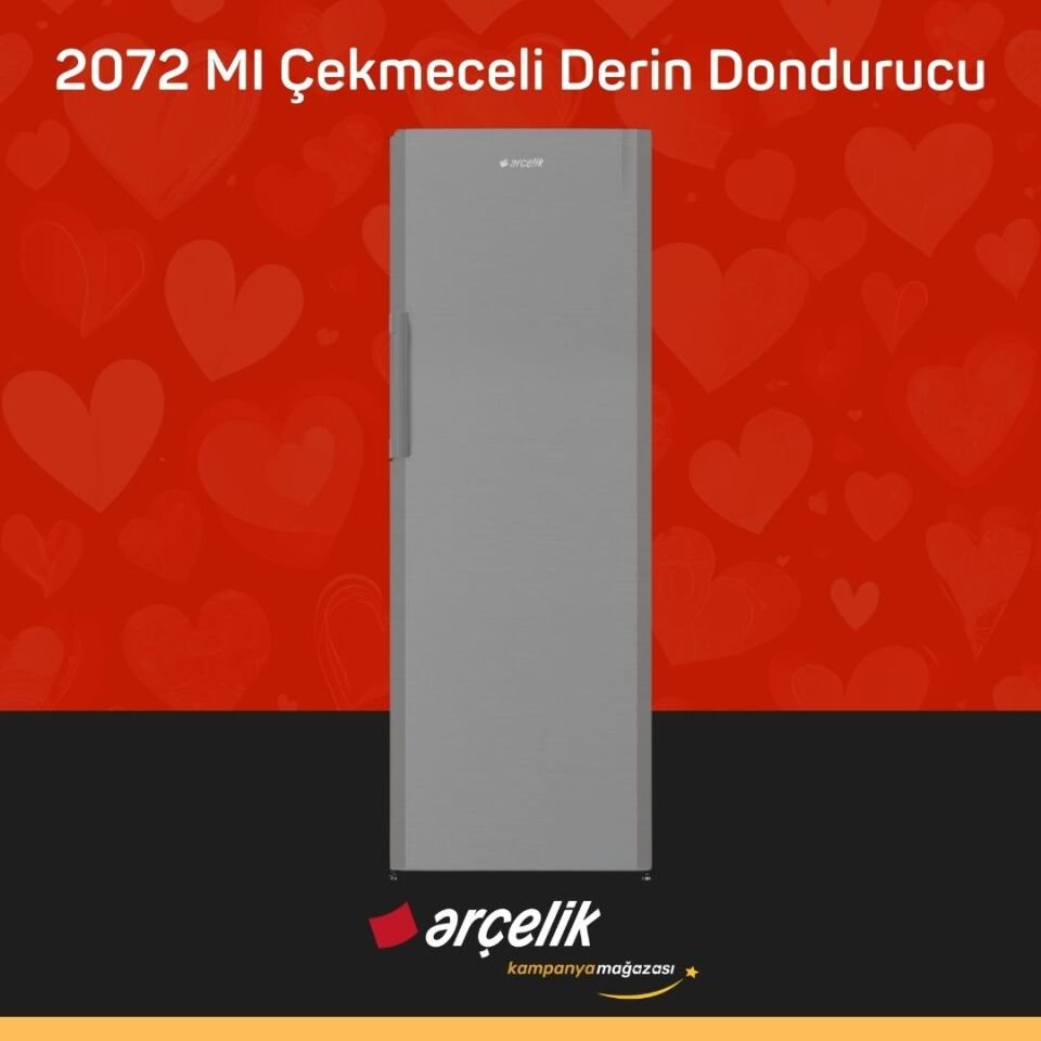 ARÇELİK 2072 MI 7 Bölmeli Derin Dondurucu