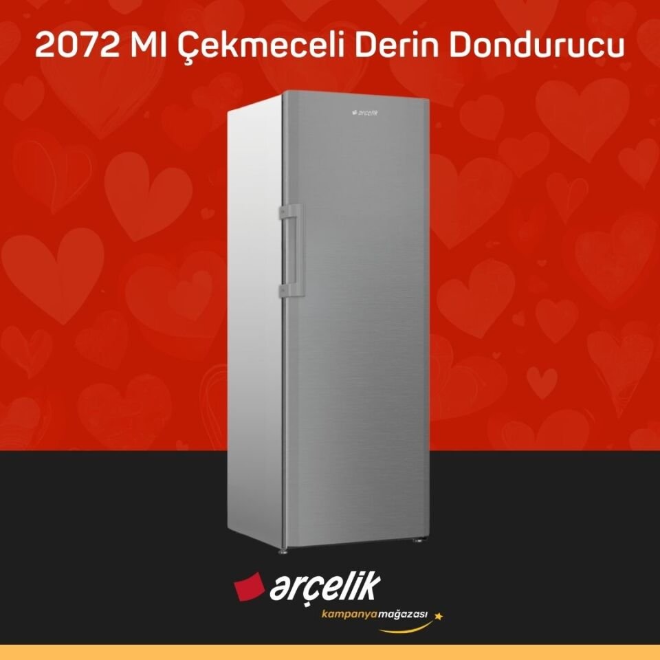 ARÇELİK 2072 MI 7 Bölmeli Derin Dondurucu