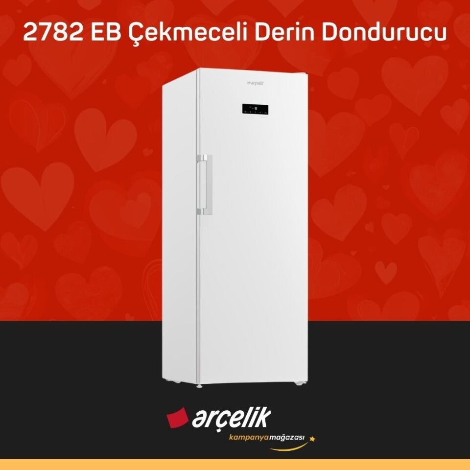 ARÇELİK 2782 EB 8 Bölmeli Derin Dondurucu