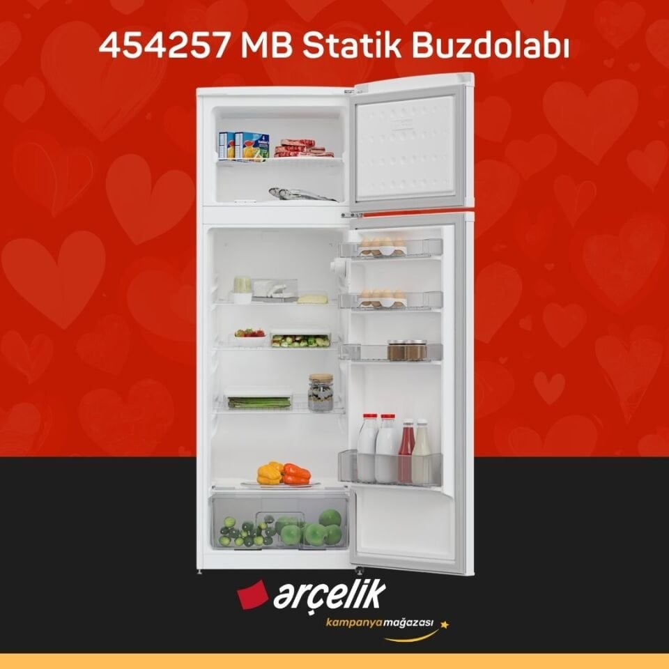 ARÇELİK 454257 MB Statik Buzdolabı