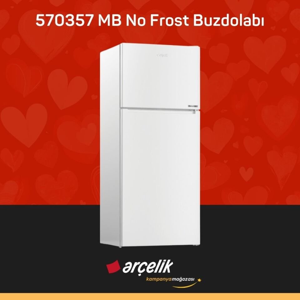 ARÇELİK 570357 MB Üstten Donduruculu Buzdolabı